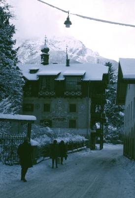 Mieders, in the Tyrol, at Christmas