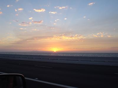 San Mateo Bridge Sunset