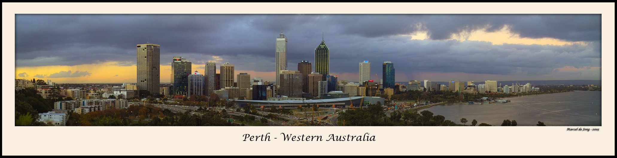 Perth Skyline - Pano 2