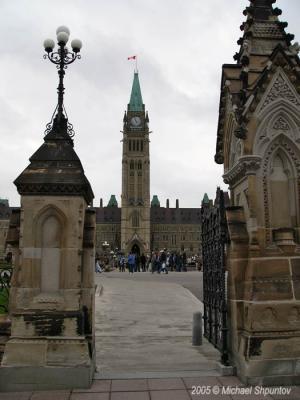 Central Entrance and Peace Tower