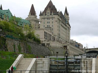Chateau Laurier View From Locks