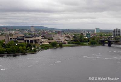 Ottawa River From Hill