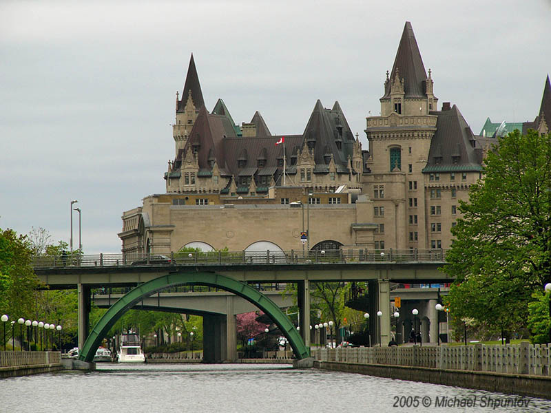 Chateau Laurier From Rideau Canal