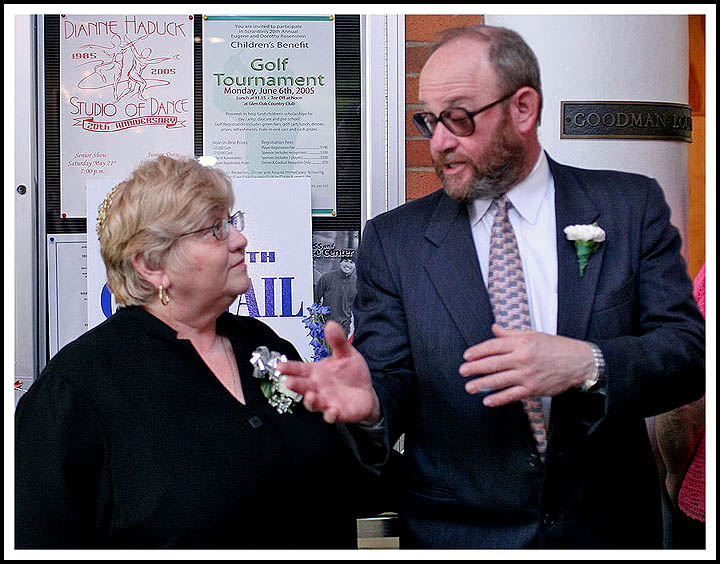 Rabbi Mendelsohn and Wife At The Americanism Award Dinner Honoring Joseph Corcoran