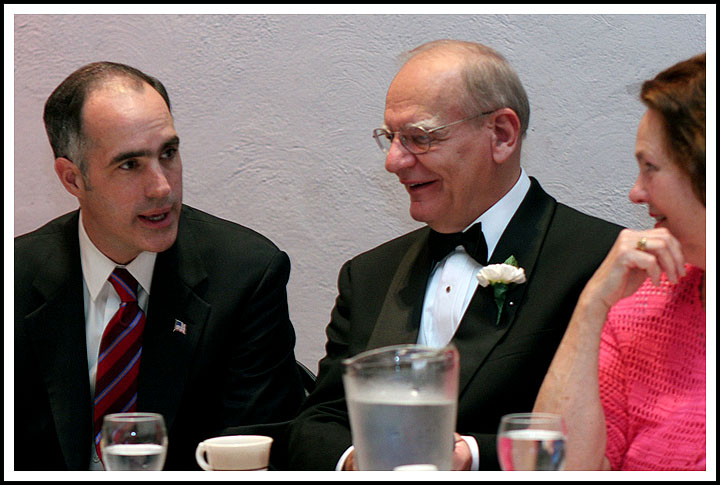 At The Americanism Award Dinner Honoring Joseph Corcoran