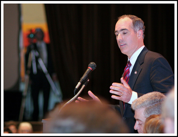 Robert Casey Jr. at The Americanism Award Dinner Honoring Joseph Corcoran