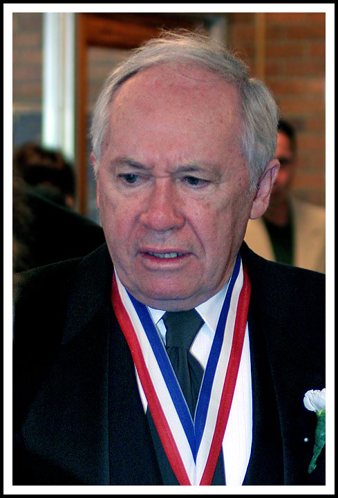 The Hon. Judge Conaboy at the Amos Lodge Americanism Award Dinner Honoring Joseph J. Corcoran