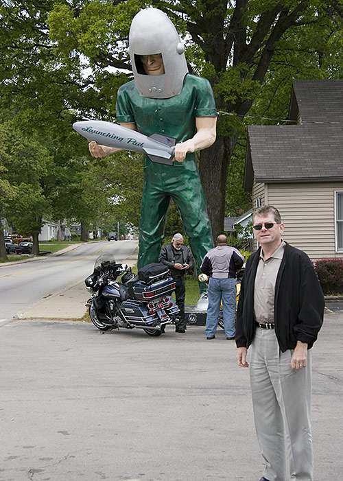 Gemini Man at the Launching Pad in Wilmington