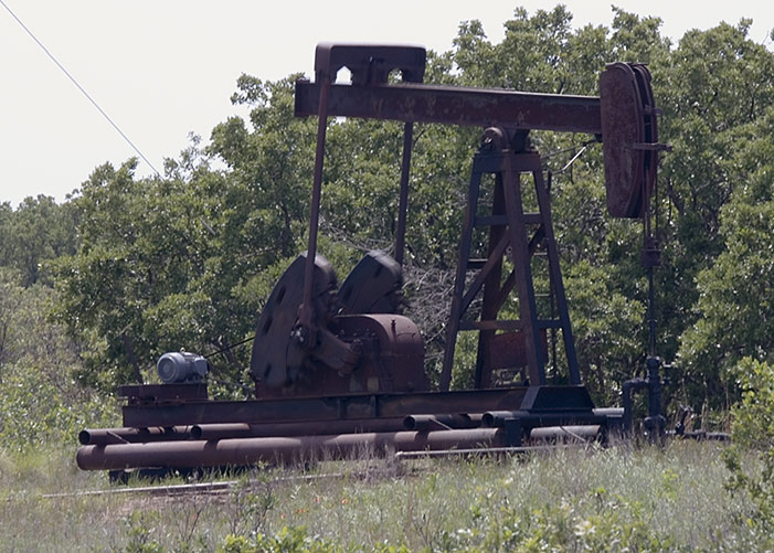Rusty Old Oil Well Still Works