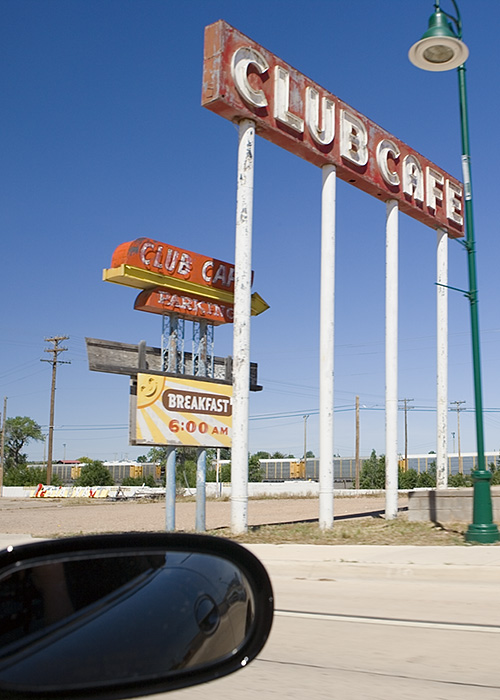 Club Cafe is Gone - Santa Rosa NM