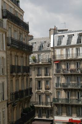 View from the Flat in Paris