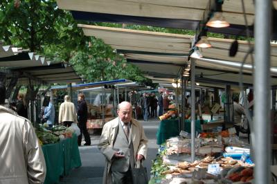 Open air market