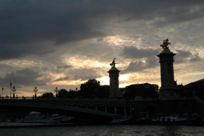 Boat ride on the Seine