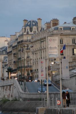 Boat ride on the Seine