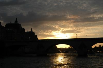 Boat ride on the Seine