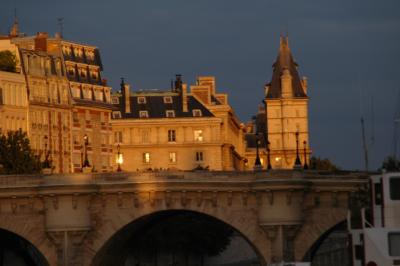 Boat ride on the Seine