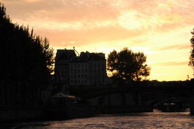 Boat ride on the Seine