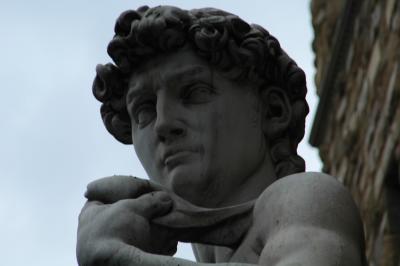 Statue of David at Palazzo Vecchio