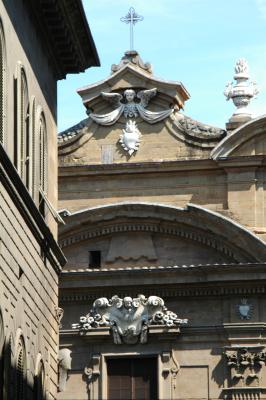 Streets behinde the Palazzo Vecchio