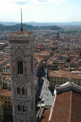 View from the top of the Duomo