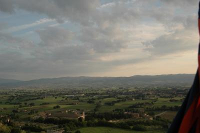 View from my room in Assisi