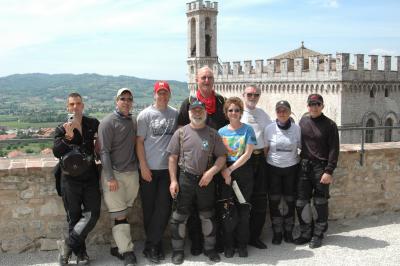 Group photo in Gubbio