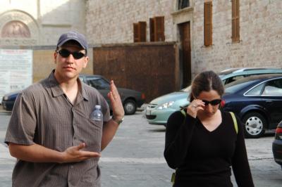 Keith & Amy in Assisi