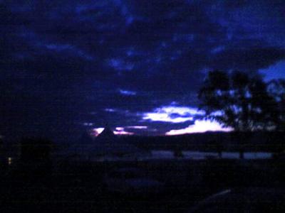 It was almost pitch black when I took this shot