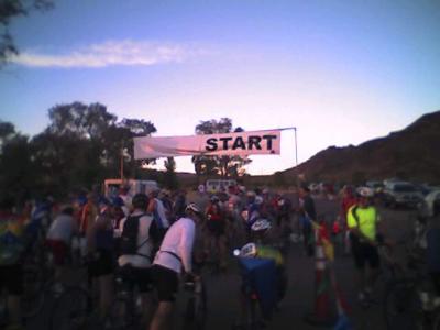 About to start the ride