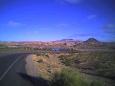 Coming up on the back side of Lake Las Vegas
