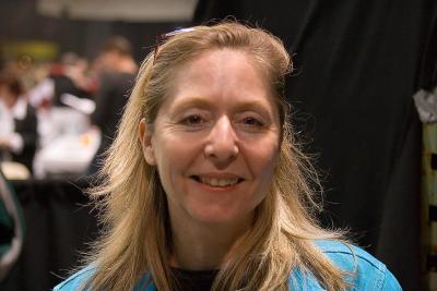 Cathy, a past Cabaret dancer & new video crew person