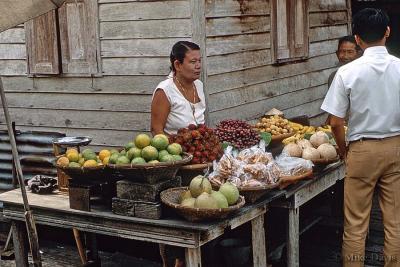 Fruit Stand at Floating Market