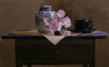 36 Ginger Jar and Cherry Blossoms