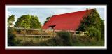 Red roofed barn, Muchelney