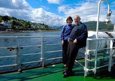 15. Ken & Judith on the ferry home.