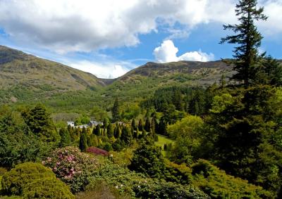 9. Benmore courtyard view.