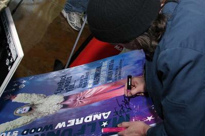 signing posters