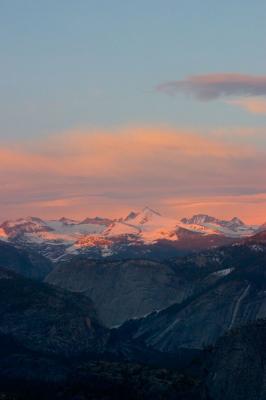 Mountains from Glacier Point