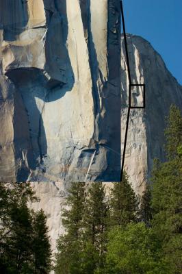 Climbers on El Cap