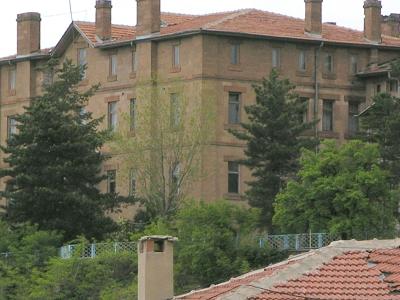 Main building from Talasevi terrace (zoom)