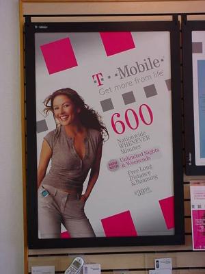T Mobile get more from life  600 Nationwide ANYTIME Minutes