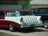 beautiful burgandy <br>56 Chevy Nomad