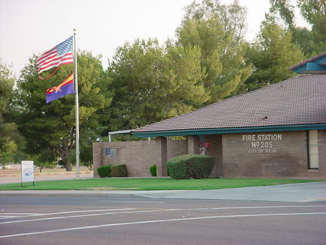 Fire Station No 205 city of Mesa Arizona