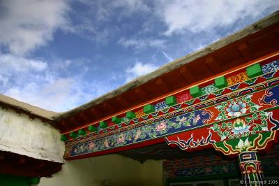 tibetan colors and sky