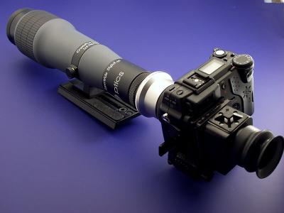 CrystalVue lens mounted to the OlympusC-5050. It works very well with 3X camera's but is marginal on higher zoom models.

I do not think you can get a better lens for the price and if you need more power this lens is for you.


By Jeff S