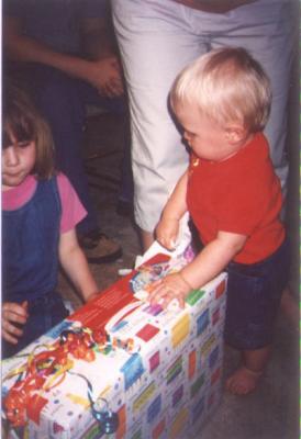 Opening presents