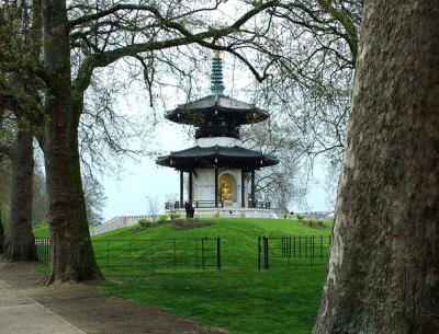 Peace pagoda in Battersea Park