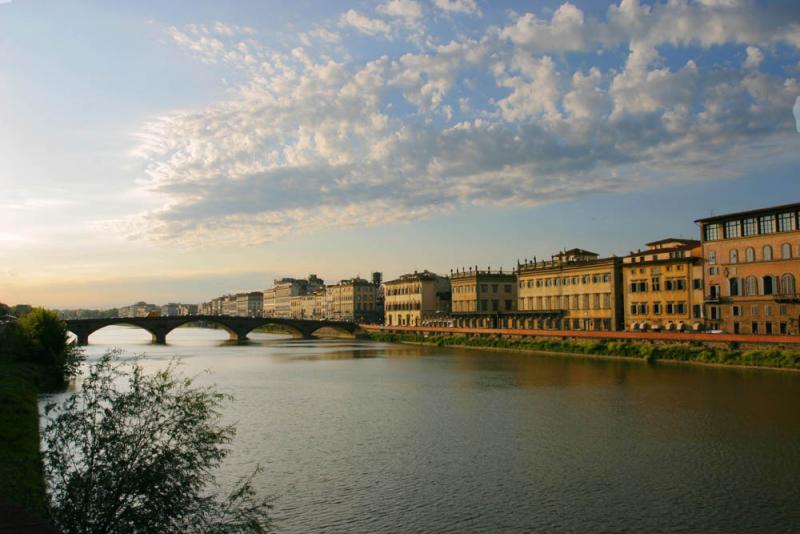 View with Clouds