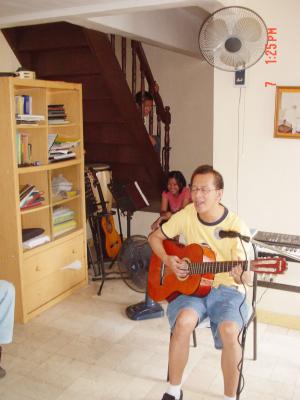 Recorded maybe 10 songs that day