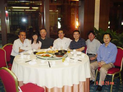 With AlfaGoal Folks in ChangAn